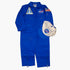 Blue Astronaut Flight Suit